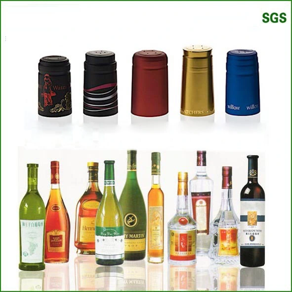 Custom Design PVC Heat Shrinkable Film Wine Capsule